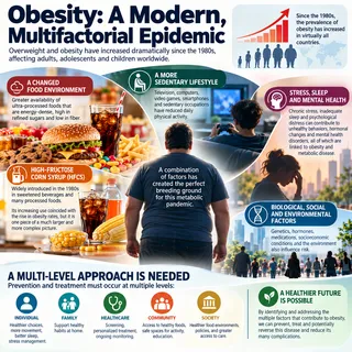 Obesity: A Modern, Multifactorial Epidemic New Blog Post