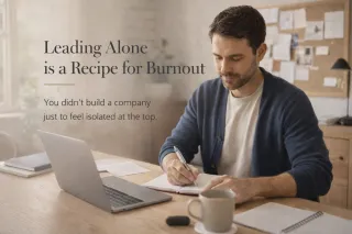 Leading Alone is a Recipe for Burnout: The Christian CEO's Guide to Masterminds, Coaching, and Accountability