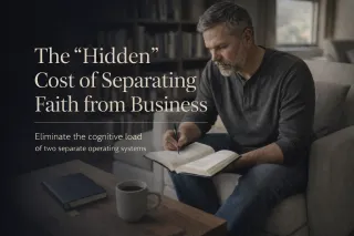 The "Hidden" Cost of Separating Faith from Business: Why Integration is the Key to CEO Clarity