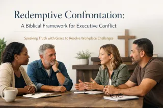 Redemptive Confrontation: A Biblical Framework for Executive Conflict