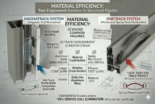 Motorized Screen Materials: Why Daily-Use Aluminum Weight Matters