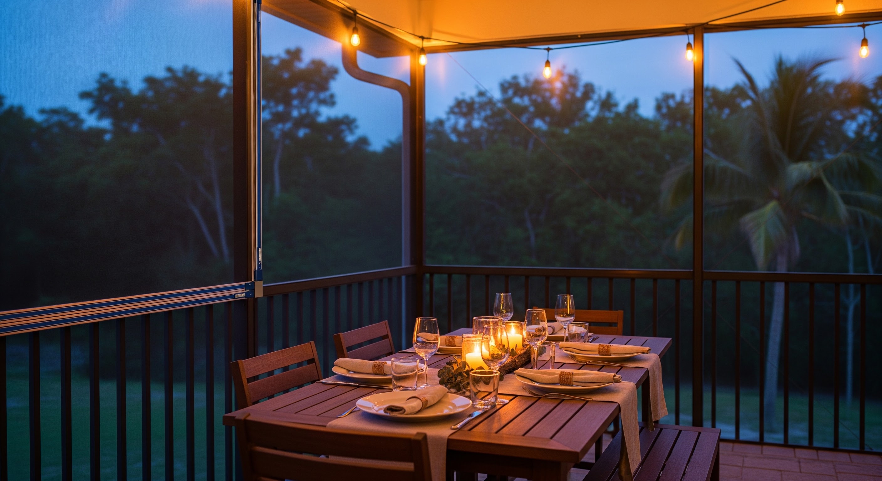 Hosting on the Lanai This Labor Day? Here's Which Screen System Actually Fits Your Weekend