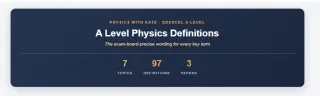How to Get an A* in A Level Physics (Without Working Twice as Hard)