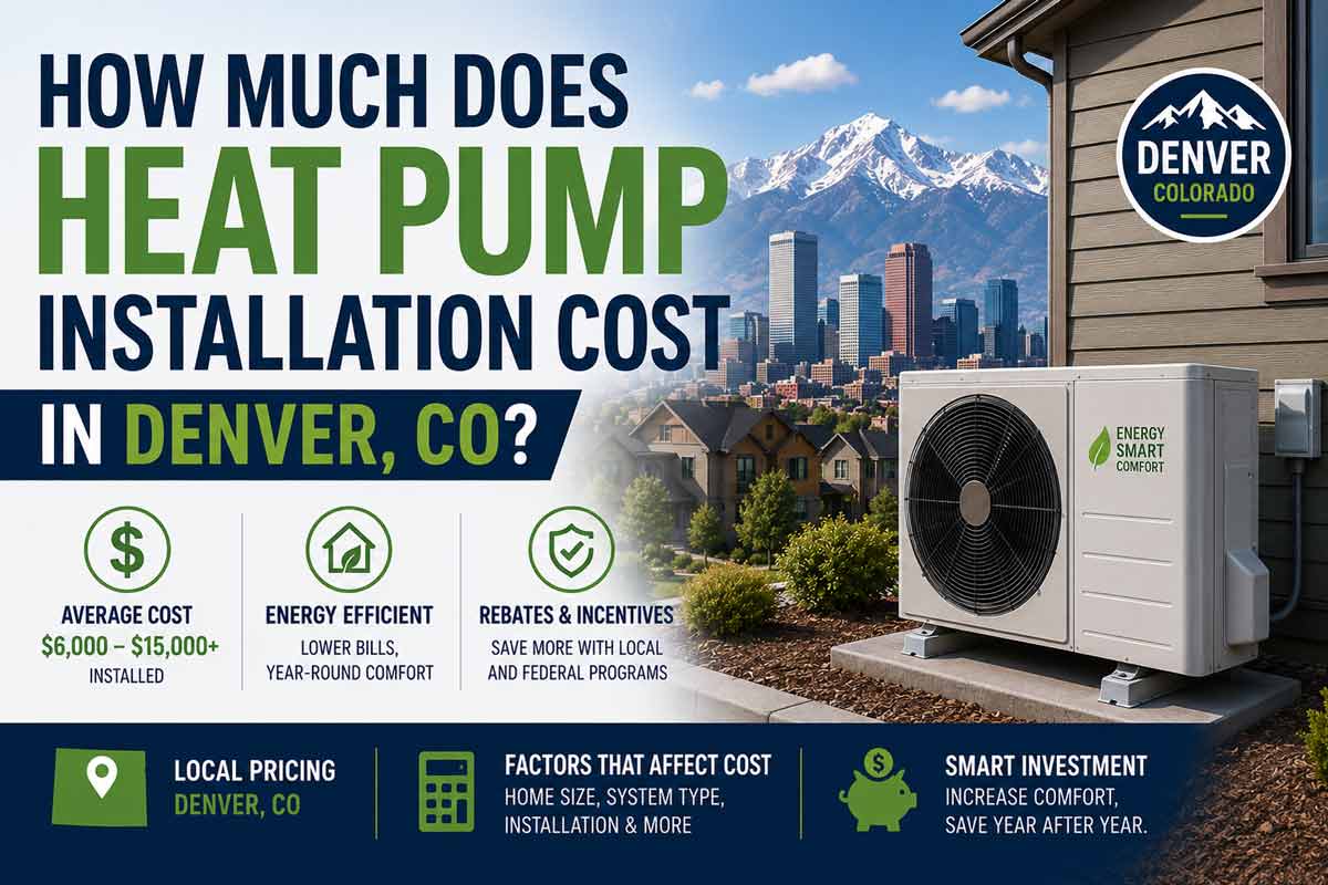 How Much Does Heat Pump Installation Cost in Denver, CO? (2026 Pricing Guide)