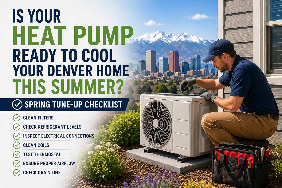 Is Your Heat Pump Ready to Cool Your Denver Home This Summer? Spring Tune-Up Checklist (2026)