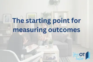 The starting point for measuring outcomes