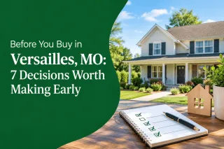 Before You Buy in Versailles, MO: 7 Decisions Worth Making Early
