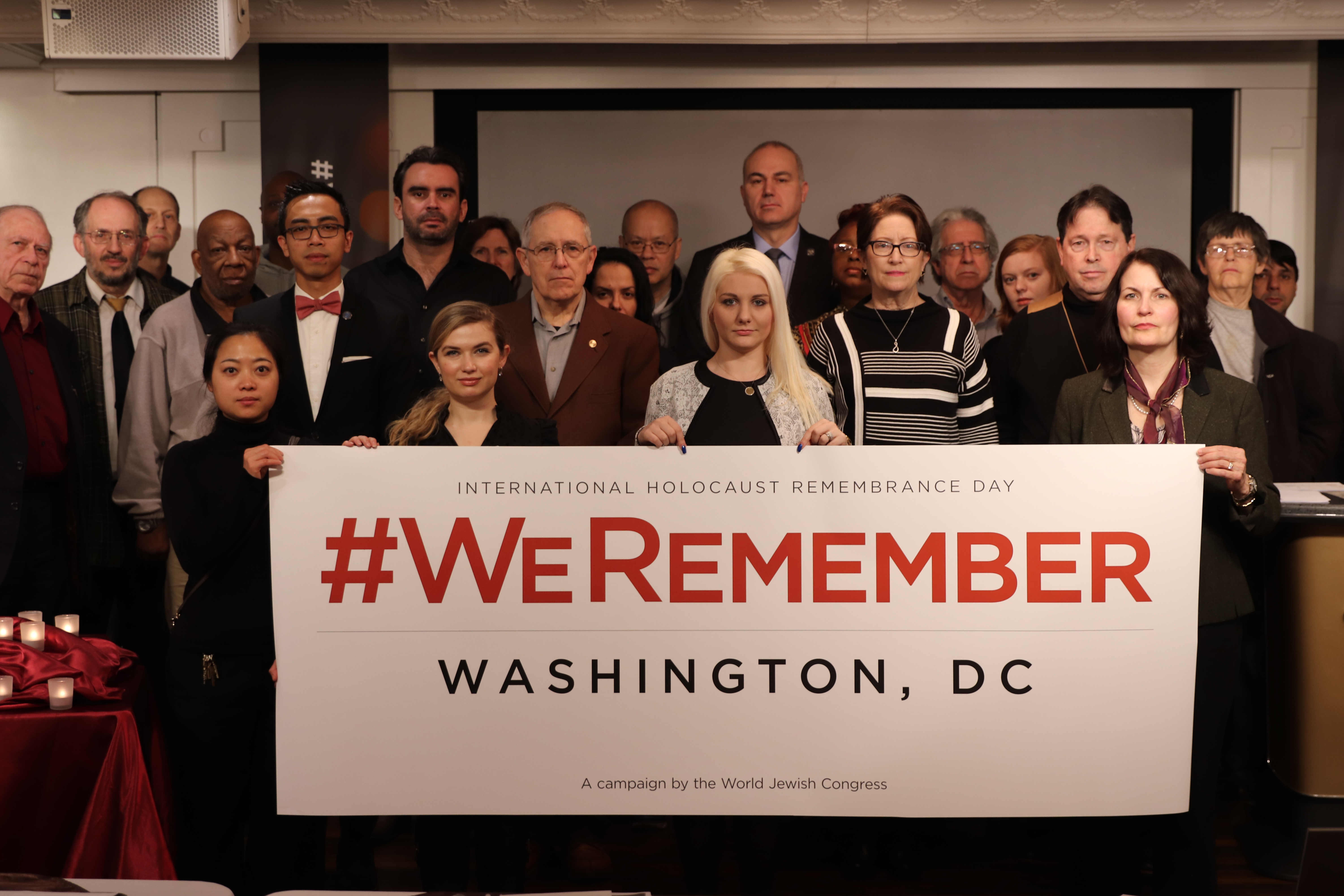 Amid a surge of anti-Semitism, IUBCCI raises awareness in Washington, DC on Holocaust Remembrance Day