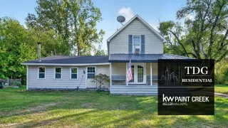 Kawkawlin MI Farmhouse With Private Island for Sale