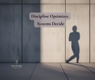 You Don’t Need More Discipline. You Need a Different Operating System.