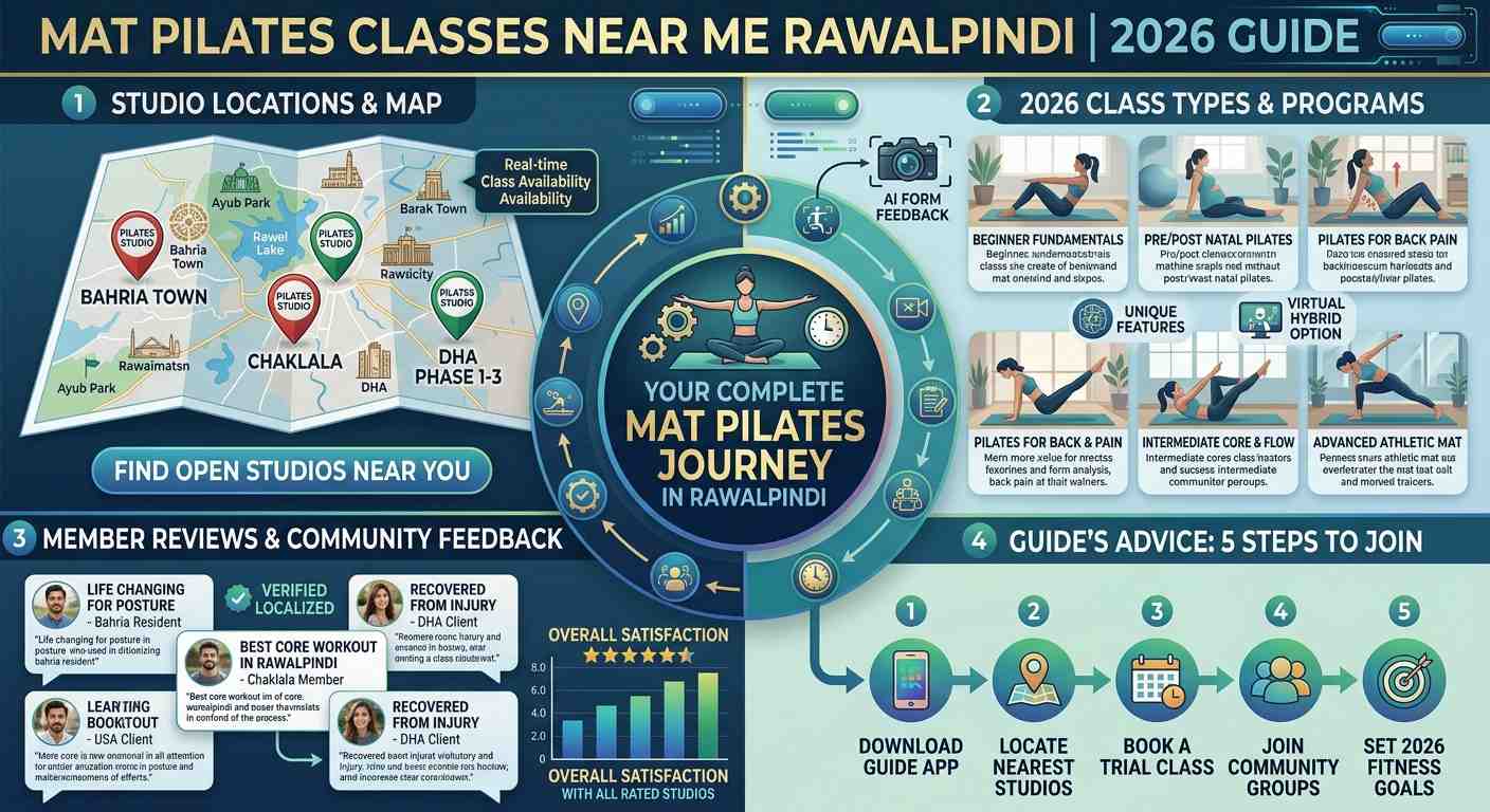 Mat Pilates Classes Near Me Rawalpindi | 2026 Guide