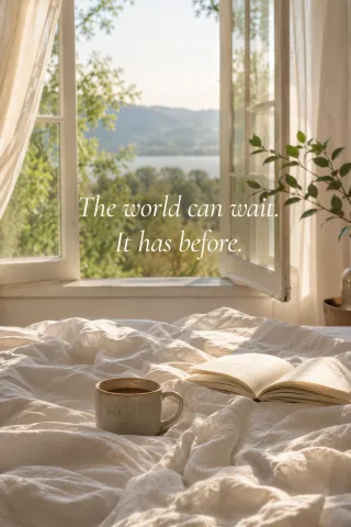 Why You Feel Guilty the Moment You Rest
