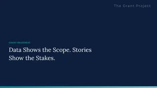 Data Shows the Scope. Stories Show the Stakes.