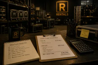 7 Non-Sales Moves to Improve Cash Flow in Your Event Rental Business