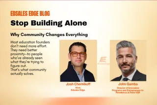 Stop Building Alone: Why Community Changes Everything