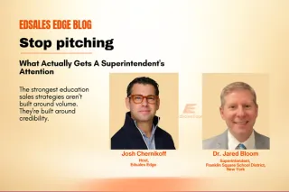 Stop Pitching: What Actually Gets A Superintendent's Attention 