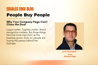 People Buy People: Why Your Company Page Can't Close the Deal