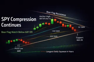 SPY Loses Bull Structure as Historic Squeeze Continues