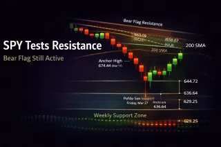 SPY Bear Flag Still Active as Bulls Test Key Resistance