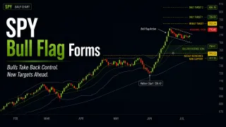 SPY Bull Flag Forms as Bulls Take Back Control