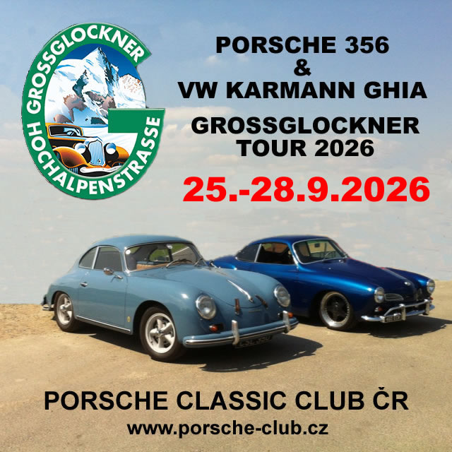 Porsche 356 & VW Karmann Ghia Grossglockner Tour 2026
