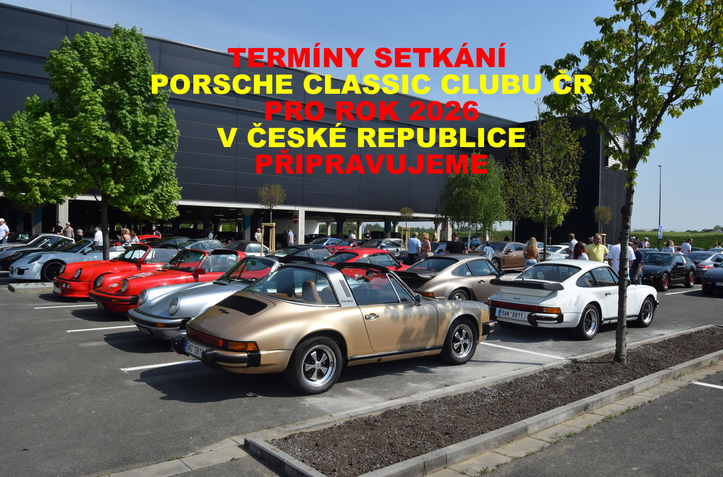Aktualizovaný kalendář PORSCHE akcí na rok 2026