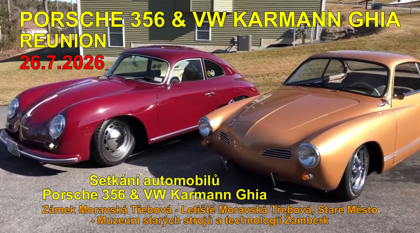 Porsche 356 & VW Karmann Ghia Reunion * 25.7.2026