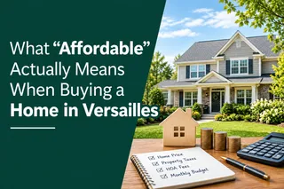 What “Affordable” Actually Means When Buying a Home in Versailles