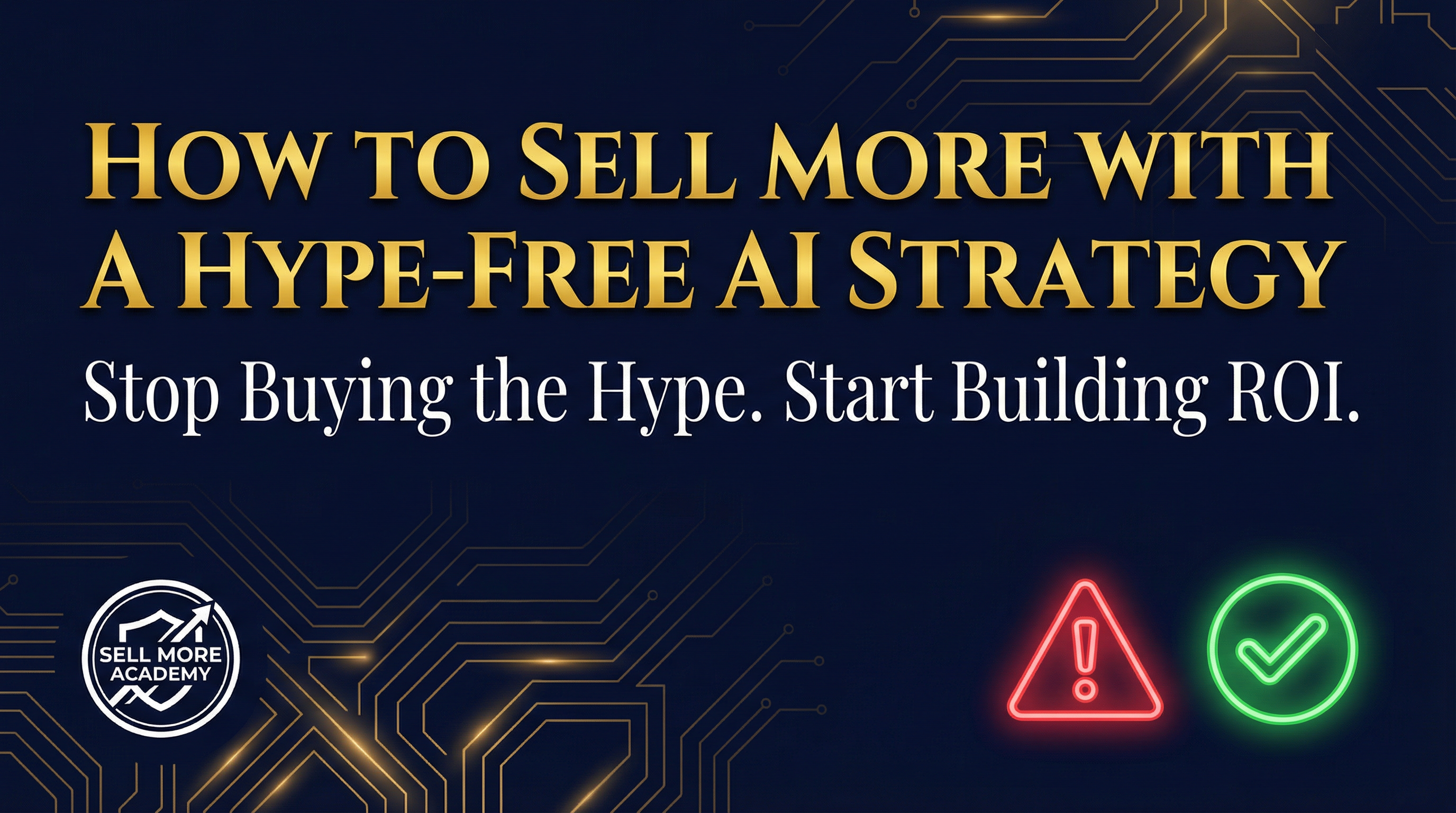 How to Sell More With A Hype-Free AI Strategy