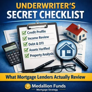 🏦 The Underwriter’s Secret Checklist: What Mortgage Lenders Really Look For 📋