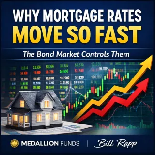📉 Why Mortgage Rates Move So Fast (The Bond Market Secret Most Buyers Never Learn) 📊