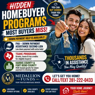 🏡 First-Time Homebuyer Programs in Texas Most Buyers Never Hear About (But Should) 💰