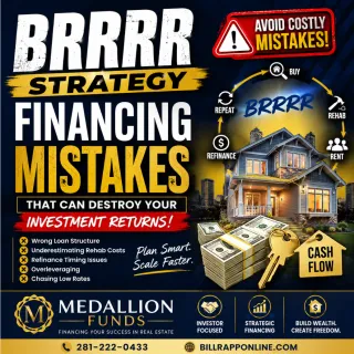 🏘️💰 BRRRR Financing Mistakes That Can Destroy Your Investment Returns 💰🏘️
