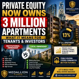 🏢 Private Equity Now Owns Millions of Apartments — What It Means for Tenants & Investors 💰