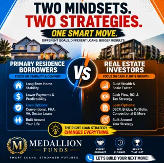 🏡 Real Estate Investors vs. Homebuyers: Two Completely Different Lending Games 💰