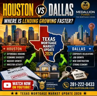 🏡 Houston vs Dallas Mortgage Market: Which Texas City Is Winning the Lending Boom? 🚀