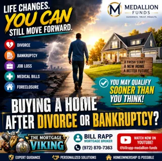 🏡 Life Happened... Here's How to Buy a Home After Divorce, Bankruptcy, or Financial Hardship 💪