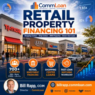 🏬 Retail Property Financing 101: How to Secure the Best Loan for Shopping Centers and Retail Investments 💰