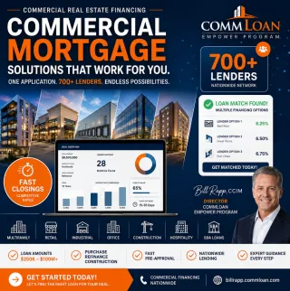 🚀 Commercial Mortgage Matching: How to Find the Right Lender Without Wasting Months 🚀t