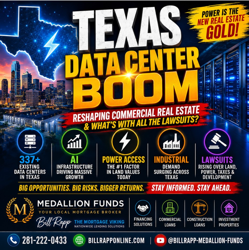 ⚡ Texas Data Center Land Boom: Why Power Has Become the Most Valuable Asset in Commercial Real Estate 🚀