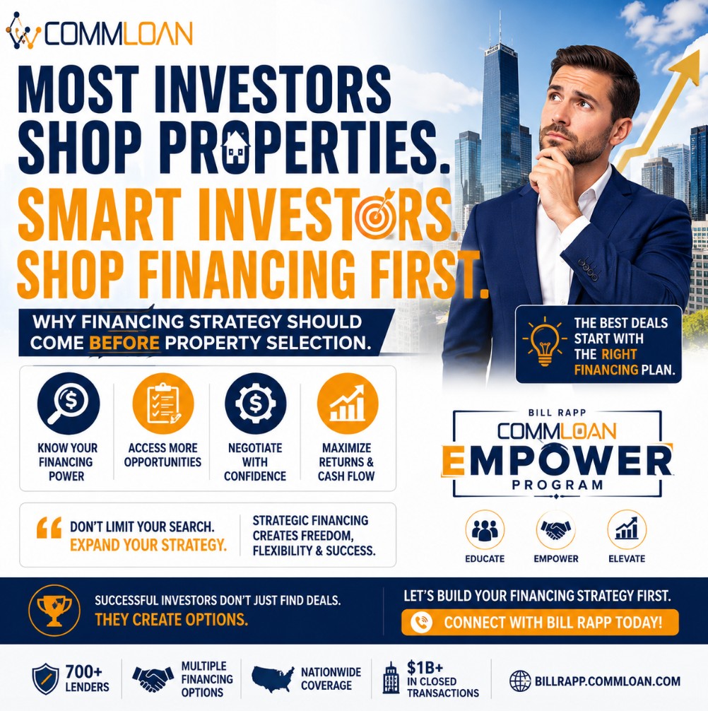🚀 Most Investors Shop Properties First. Smart Investors Shop Financing First. 💰