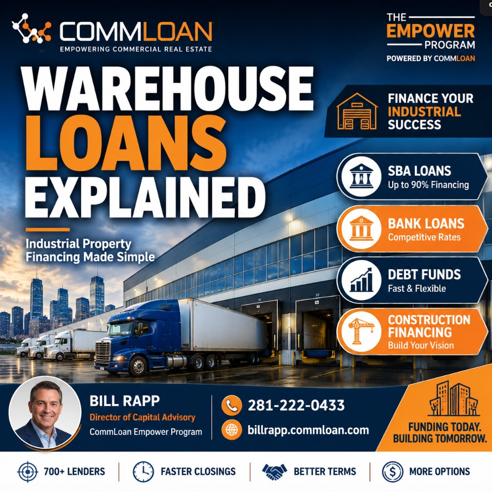 🏭 Warehouse Loans Explained: How to Finance Industrial Real Estate in 2026 🚀
