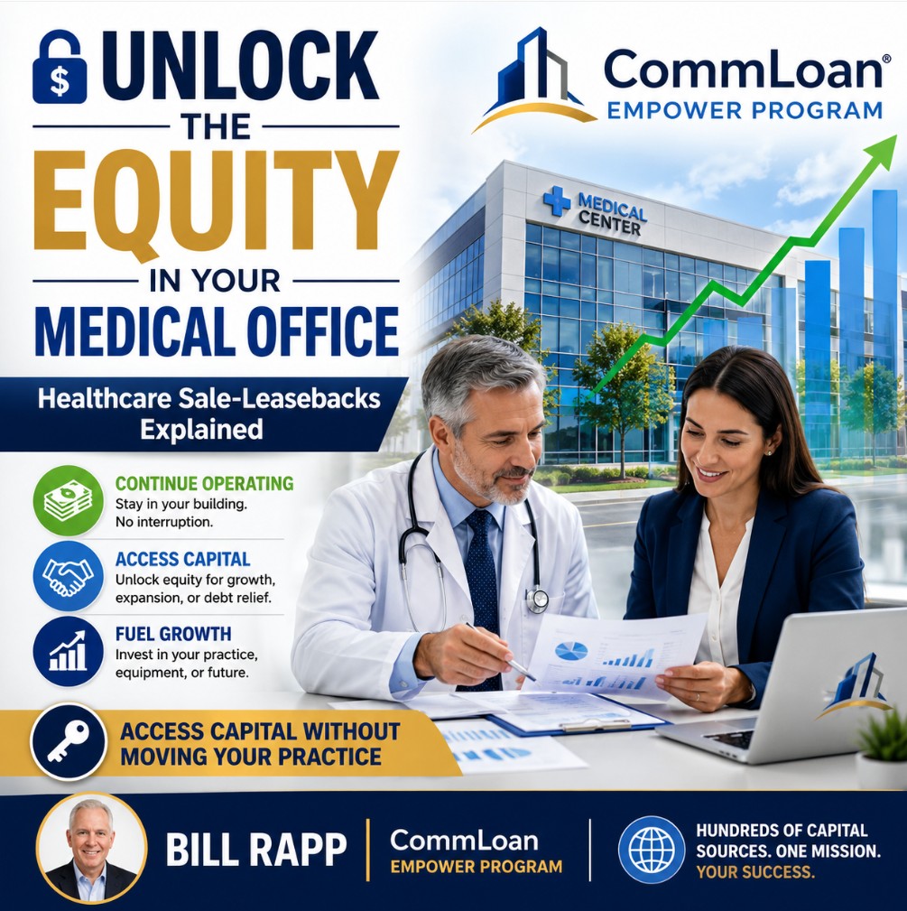 🏥 Unlock Equity with Healthcare Sale-Leasebacks: A Smart Financing Strategy for Medical Practice Owners 💰