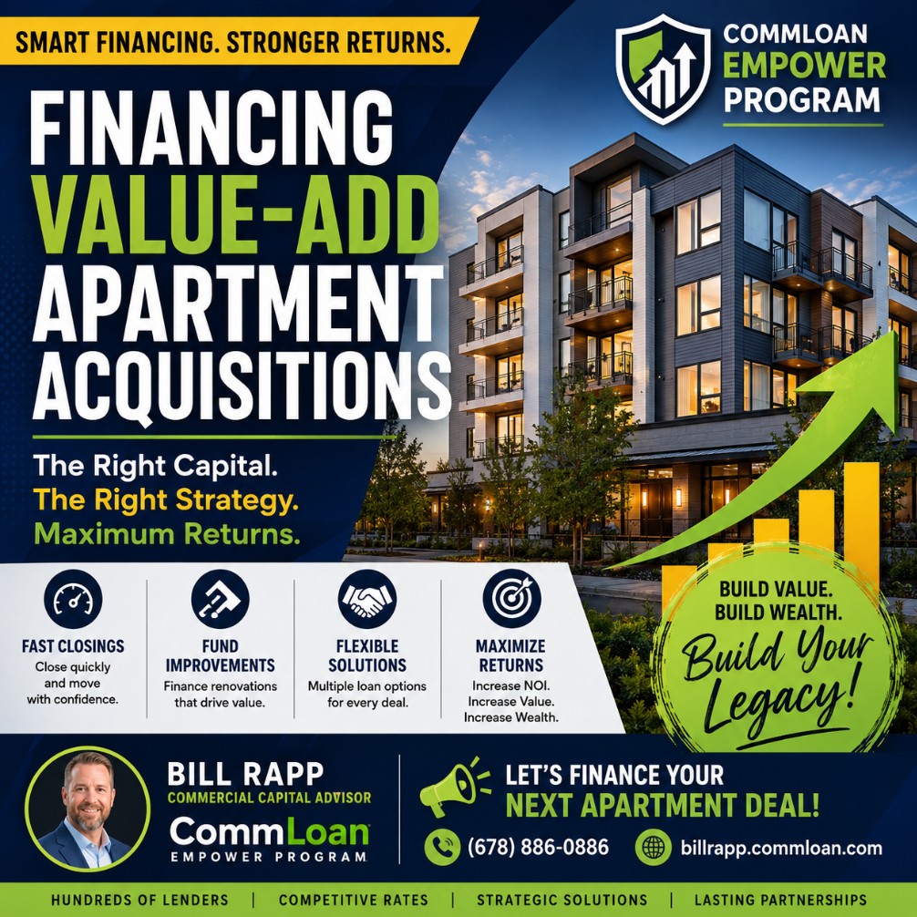 🏢💰 Financing Value-Add Apartment Acquisitions: The Investor's Guide to Bigger Returns 🚀📈