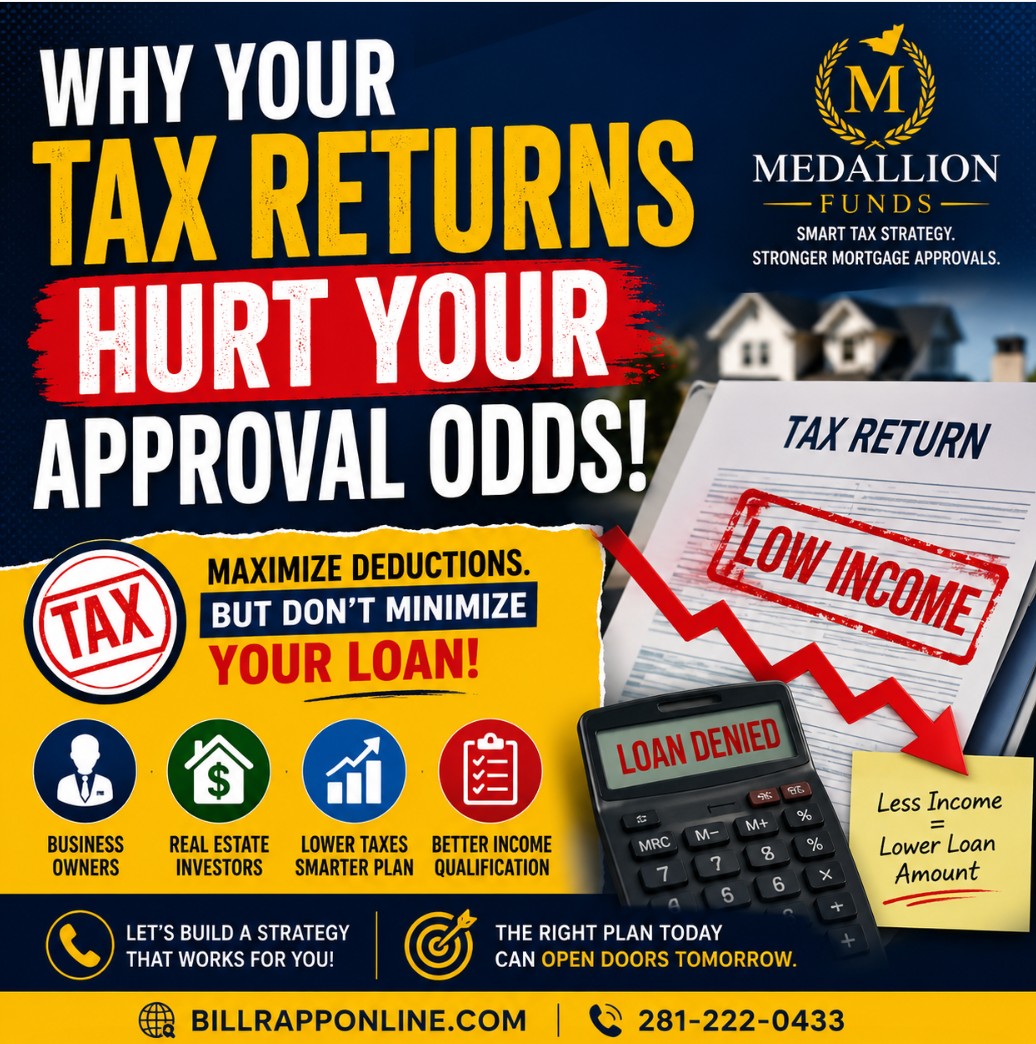 🚀 Why Your Tax Returns Could Be Costing You a Mortgage Approval 💰