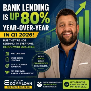 🚀 Bank Lending Is Up 80% Year-Over-Year—Here's Who Actually Qualifies for Commercial Real Estate Loans in 2026 📈