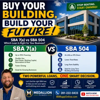 🏢 SBA 7(a) vs. SBA 504: Which SBA Loan Is Best for Buying Your Commercial Building?