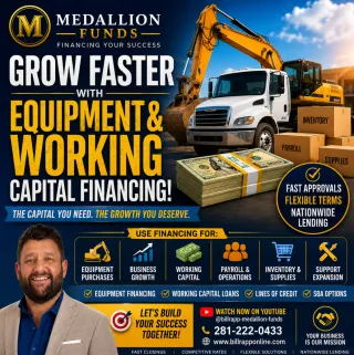 💰 Equipment & Working Capital Financing: Fuel Business Growth Without Draining Your Cash Flow 🚀