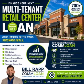 🏬 Multi-Tenant Retail Center Loans: The Complete Financing Guide for Investors 💰