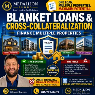 🏘️ Blanket Loans Explained: How to Finance Multiple Investment Properties with One Loan 💰